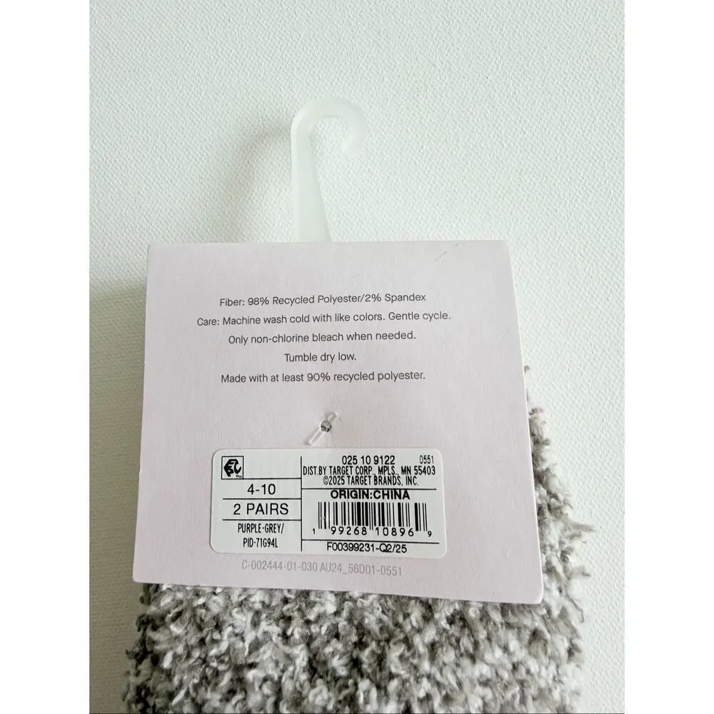 Auden Cozy LoW-Cut Socks Super Soft size 4-10